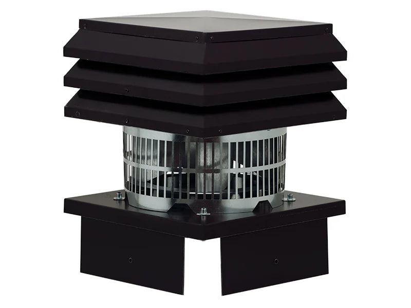 Comignolo aspiratore elettrico per camini misura universale