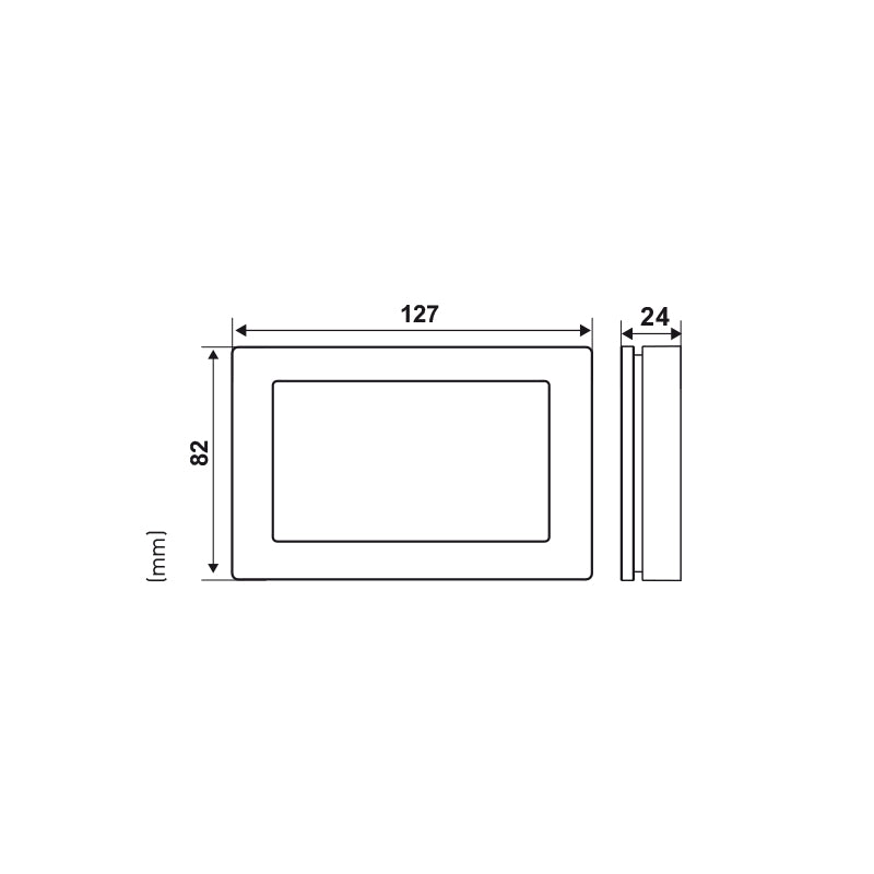 Termostato ambiente a batterie, touchscreen CH120 FANTINI COSMI