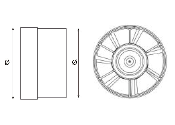 ASPIRATORE SOPRA CAPPA IPX2