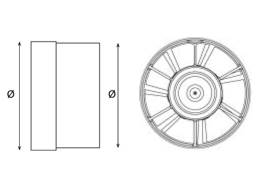 ASPIRATORE SOPRA CAPPA IPX2