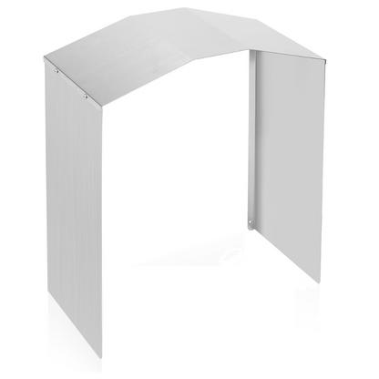 copertura wallbox in acciaio inox