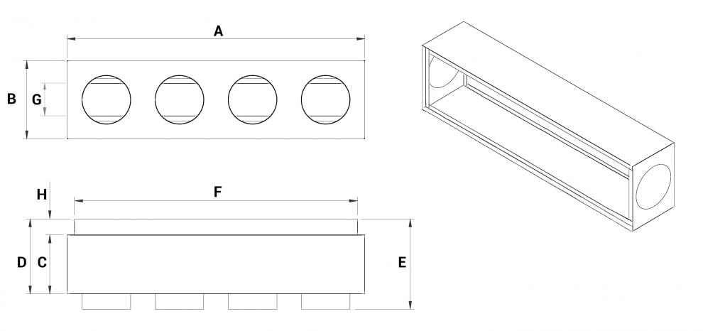 Plenum Isolato per Condizionatori Canalizzabili – Personalizzabile su Misura