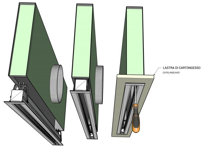 plenum per diffusore lineare