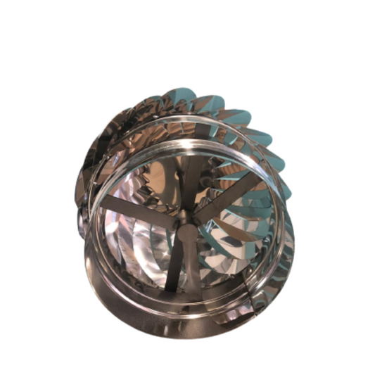 comignolo girevole inox Tecnoaspiro