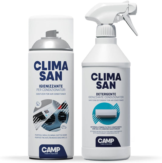 Trattamento professionale per climatizzatori Split, canalizzati e ventilconvettori: sanificazione completa e rimozione germi