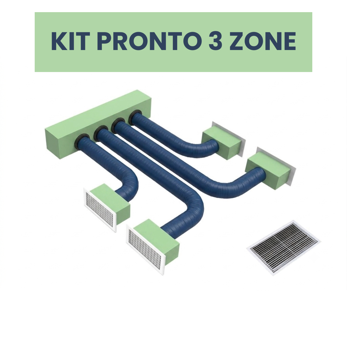 Kit Canalizzato 3 Zone Coibentato | Demainox