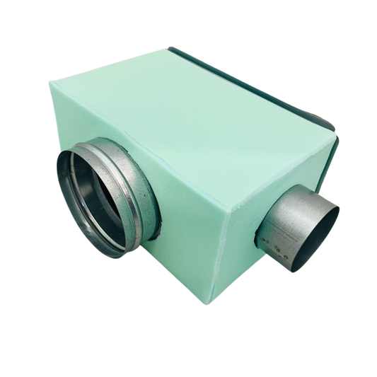 Plenum isolato porta griglia Combo Vmc+Clima Tecnoaspiro
