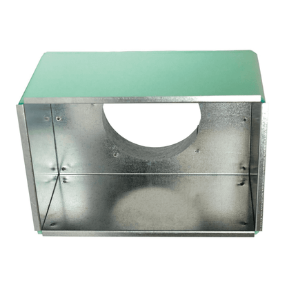 Plenum Per Bocchette Isolato 300x150 Mm - Acciaio Zincato, Isolamento Polietilene 5 Mm, Attacco DN 123