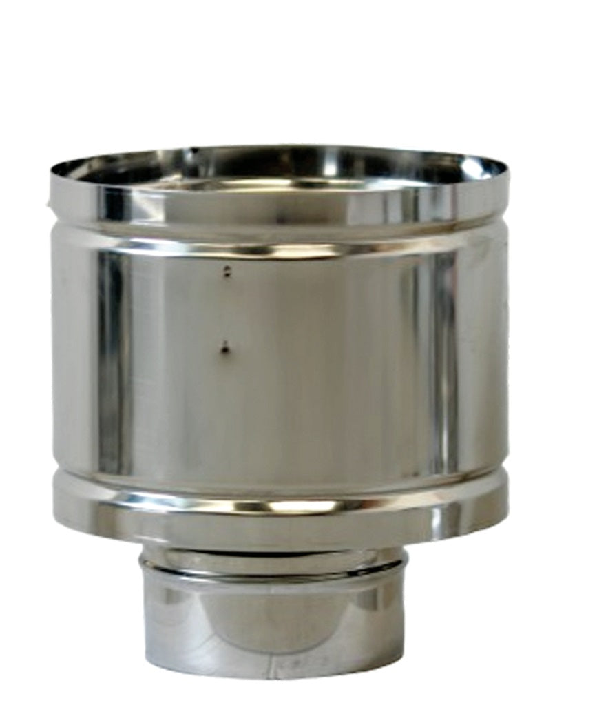 Comignolo antivento tondo canna fumaria inox